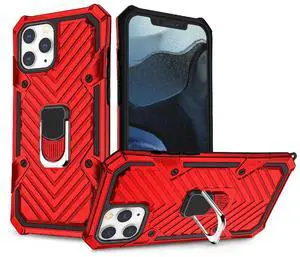 IPHONE 12 PRO MAX Kickstand Anti-Shock And Anti Falling Case In Red