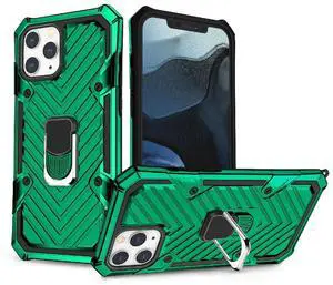 IPHONE 12 PRO MAX Kickstand Anti-Shock And Anti Falling Case In Green