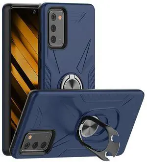 Phone Case with Ring Holder SAMSUNG GALAXY NOTE 20 In Blue