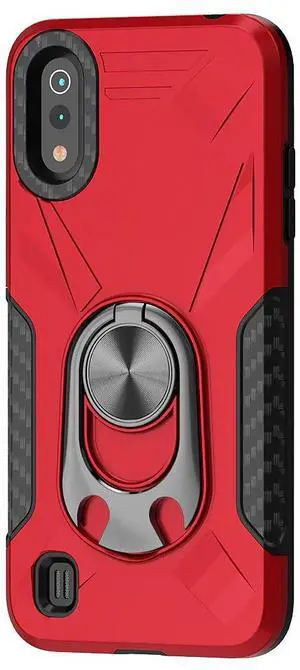 Phone Case with Ring Holder SAMSUNG GALAXY A01 In Red Phone Case with Ring Holder SAMSUNG GALAXY A01 In Red