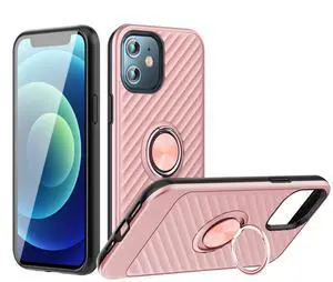Phone Case with Ring Holder APPLE IPHONE 12 MINI In Rose Gold
