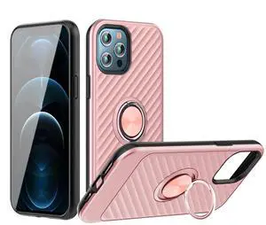 Phone Case with Ring Holder APPLE IPHONE 12 PRO MAX In Rose Gold