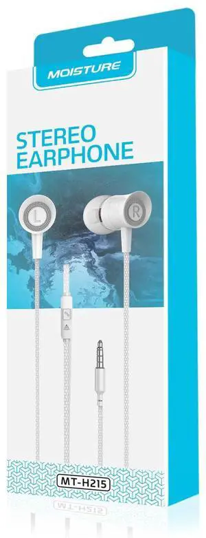Moisture MT-H215 Earphones In Black