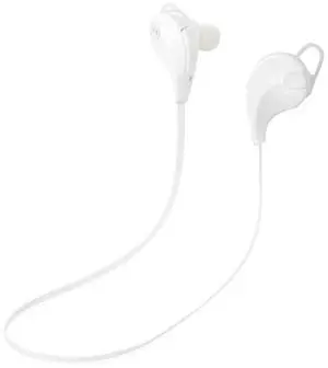 REIKO WIRELESS IN EAR HEADPHONES UNIVERSAL BLUETOOTH IN WHITE