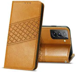 Reiko Samsung Galaxy S21 FE 3-In-1 Wallet Case In Brown