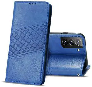 Reiko Samsung Galaxy S21 FE 3-In-1 Wallet Case In Blue