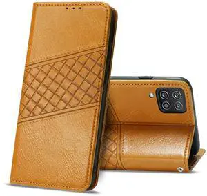 Reiko Samsung Galaxy A12/5G 3-In-1 Wallet Case In Brown Reiko Samsung Galaxy A12/5G 3-In-1 Wallet Case In Brown