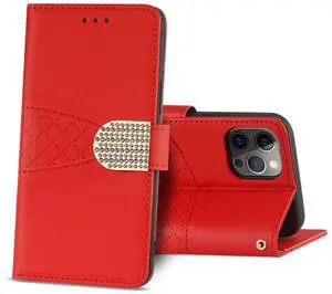 Reiko 3-In-1 Wallet CaseAPPLE IPHONE 12 PRO MAX In Red Reiko 3-In-1 Wallet CaseAPPLE IPHONE 12 PRO MAX In Red