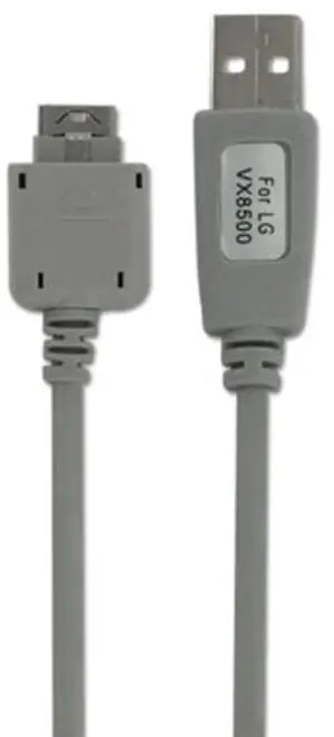 REIKO LG CHOCOLATE MALE TO DUAL STEREO AUDIO CABLE 3.3FT IN GREY