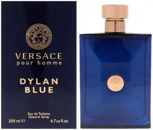 Dylan Blue by Versace for Men - 6.7 oz EDT Spray