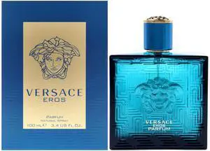 Versace Eros by Versace for Men - 3.4 oz Parfum Spray