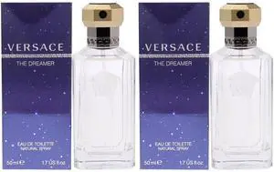 Dreamer by Versace for Men - 1.7 oz EDT Spray - Pack of 2