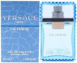 Versace Man Eau Fraiche by Versace for Men - 1 oz EDT Spray - Pack of 2