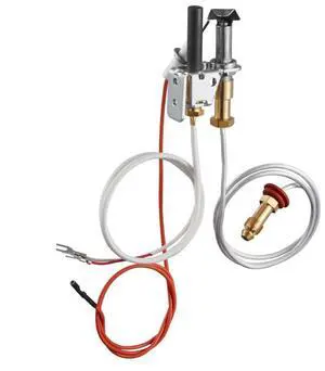 VEVOR Gas Pilot Assembly, OE 446-512A, HSRV 446-512A, SRV 446-512A Fireplace Gas Pilot Assembly Kit, Natural Gas Ignition Replacement, Compatible with Heat & Glo, Heatilator, Lennox, Regency Models