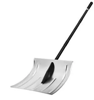 VEVOR Snow Shovel for Driveway, 16 in Wide Aluminum Alloy Snow Shovel, Non Slip Grip, Large Capacity Snowplow Shovels, Detachable & Lightweight Snows Removal Tool for Garden Car Camping Outdoors