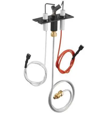 VEVOR Gas Pilot Assembly, OE 2090-012, 2198-012, SRV2090-012 Fireplace Gas Pilot Assembly, Natural Gas Ignition Replacement, Fit Heatilator, Heat & Glo, Quadra-Fire, Outdoor Lifestyles, Majestic