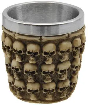 Multi Skulls Shot Glass