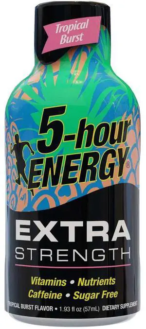 4ct 5-Hour Extra Strength Tropical Burst