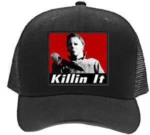 Halloween Myers Killin It Trucker Hat