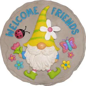 Spring Gnome Stepping Stone