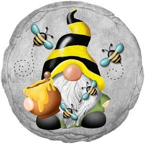 Gnome Bee Stepping Stone
