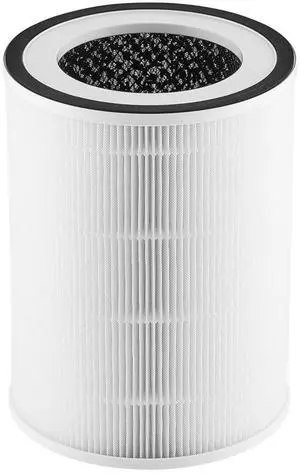 VEVOR Air Purifier Replacement Filter, H11, 2-in-1 Compact & Lightweight Replacement Filter with PET Pre-Filter, Easy-to-Grab Purifier Filter with Non-Woven Fabric, Fit for Cylindrical Purifier