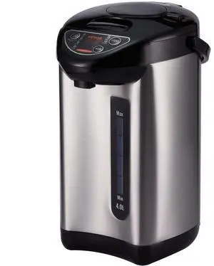 VEVOR Hot Water Dispenser, Adjustable 4 Temperatures Water Boiler and Warmer, 304 Stainless Steel Countertop Water Heater, 3-Way Dispense for Tea, Coffee and Baby Formula, 4L/135 oz