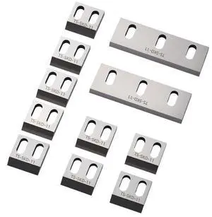 VEVOR Shredder Blades, Alloy Steel Shredder Machine Blade Kit with 9 Rotating and 2 Fixed Blades, High-Hardness SKD-11 Blade, Compatible with Model 180 Plastic Grinder, for ABS, PP, PVC & Nylon