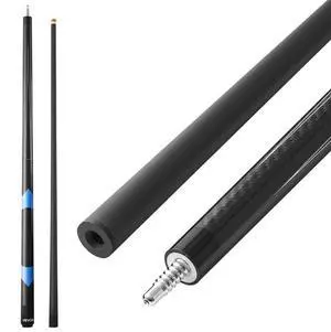 VEVOR Pool Cue, 1 Piece Pool Stick, 58 inch & 19 oz Carbon Fiber Billiard Pools Cue Stick with Bakelite Pressed Cue Tip & ABS Connection Ring, Cues Sticks for Professional Pool Table, Bar, Home,Office
