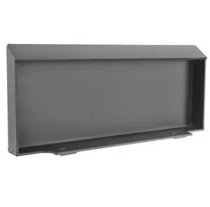 VEVOR 1/4 in Skid Steer Mount Plate with 2" Receiver Hitch, Universal Quick Attach Mount Plate, 1500lbs Capacity, Heavy Duty Steel Loader Plates Compatible with Toro Dingo Skid Steers & Tractors