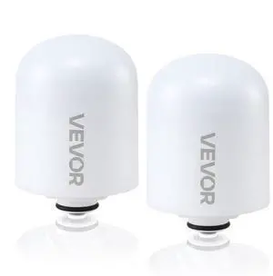 VEVOR Faucet Filter Replacement, 2-Pack Water-Filter Cartridge, 6-Layer High-Efficiency Filtration, 3-Month Value and 211 Gallon Long Lifespan / Filter, Compatible with Model 8627 Filtration System