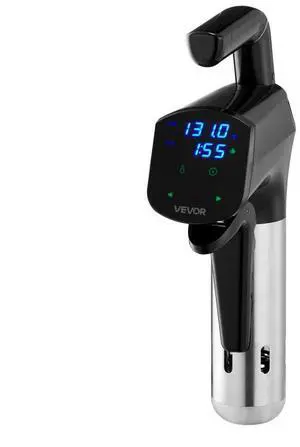 VEVOR Sous Vide Precision Cooker, 1100W Sous-Vide Cooking Machine, Immersion Circulator with LED Digital Display, Secure Clamp Design, Temperature & Timer Control, Professional Sous Vide Cooker