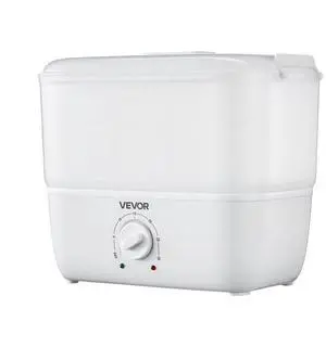 VEVOR Hot Towel Warmer, 1.1 gal Small Towel Steamer with Clip & Indicator, Holds 12-15 Towels, Portable Facial Warmer Quickly Heats Up in 5 Minutes, for Spa, Barber, Manicures, Massage, Salon, White