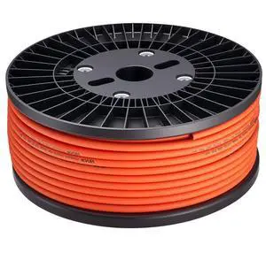 VEVOR Air Hose, 1/4" x 250ft Hybrid Air Hose, Lightweight, Kink Resistant, Pneumatic Hoses with Three-Layer Hybrid Material for Auto, Home & Building, 300 PSI, All-Weather Flexibility, Orange