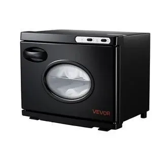 VEVOR Hot Towel Warmer, 5 gal Large Towel Warmer Cabinet with See Through Window, Clip & Stainless Steel Racks, Holds up 36 Towels, All-Round Heating Cabinet for Spa, Barber, Manicures, Massage, Salon
