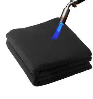VEVOR Carbon Felt Welding Blankets, 2-Pack 20" x 36" Flame Retardant Welding Blanket, Up to 1800°F Heat Resistant Safety Protection Blanket, 3.5mm Thickened Carbon Fiber Fireproof Insulation Mat Pad
