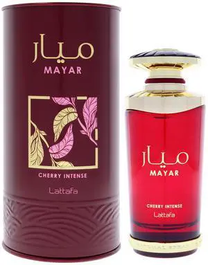 Mayar Cherry Intense by Lattafa for Women - 3.4 oz EDP Spray Mayar Cherry Intense by Lattafa for Women - 3.4 oz EDP Spray