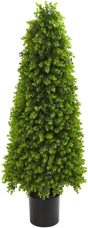 Nearly Natural 4' Eucalyptus Topiary Artificial Tree (Indoor/Outdoor) Nearly Natural 4' Eucalyptus Topiary Artificial Tree (Indoor/Outdoor)