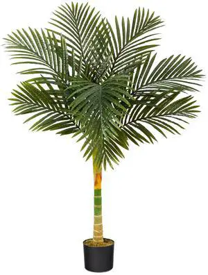 Nearly Natural 4' Golden Cane Artificial Palm Tree Nearly Natural 4' Golden Cane Artificial Palm Tree