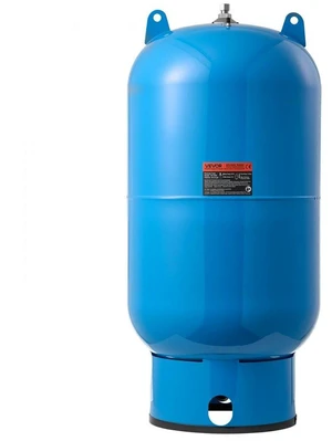 34-Gallon Vertical Well Pressure Tank, Pre-Charged Pressurized Water Tank for Well Pumps, Heavy-Duty Carbon Steel Water Storage Container for Home, School, Farm & Irrigation Systems 34-Gallon Vertical Well Pressure Tank, Pre-Charged Pressurized Water Tank for Well Pumps, Heavy-Duty Carbon Steel Water Storage Container for Home, School, Farm & Irrigation Systems