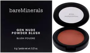 Gen Nude Powder Blush - That Peach Tho by bareMinerals for Women - 0.21 oz Blush Gen Nude Powder Blush - That Peach Tho by bareMinerals for Women - 0.21 oz Blush