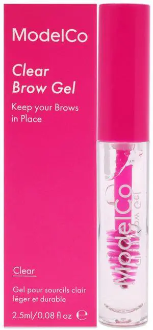 Clear Brow Gel by ModelCo for Women - 0.08 oz Eyebrow Gel Clear Brow Gel by ModelCo for Women - 0.08 oz Eyebrow Gel