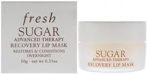 Sugar Advanced Therapy Recovery Lip Mask by Fresh for Women - 0.35 oz Lip Mask Sugar Advanced Therapy Recovery Lip Mask by Fresh for Women - 0.35 oz Lip Mask