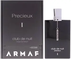 Club De Nuit Precieux I by Armaf for Men - 1.85 oz Extrait De Parfum Spray Club De Nuit Precieux I by Armaf for Men - 1.85 oz Extrait De Parfum Spray