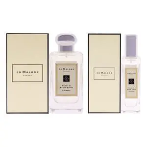 Peony and Blush Suede Kit by Jo Malone for Women - 2 Pc 3.4oz Cologne Spray, 1oz Cologne Spray Peony and Blush Suede Kit by Jo Malone for Women - 2 Pc 3.4oz Cologne Spray, 1oz Cologne Spray