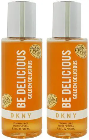 Golden Delicious by Donna Karan for Women - 8.4 oz Fragrance Mist - Pack of 2 Golden Delicious by Donna Karan for Women - 8.4 oz Fragrance Mist - Pack of 2