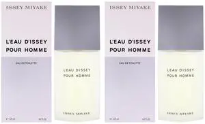 Leau Dissey by Issey Miyake for Men - 4.2 oz EDT Spray - Pack of 2 Leau Dissey by Issey Miyake for Men - 4.2 oz EDT Spray - Pack of 2