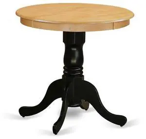 East West Furniture Dining Table Oak & Black, EMT-OBK-TP East West Furniture Dining Table Oak & Black, EMT-OBK-TP