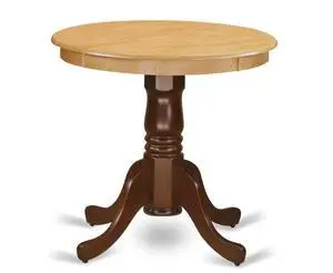 East West Furniture Dining Table Oak & Mahogany, EMT-OMA-TP East West Furniture Dining Table Oak & Mahogany, EMT-OMA-TP
