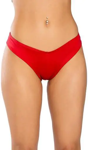 Roma Costume Pucker Back Mini Shorts, Red, One Size Roma Costume Pucker Back Mini Shorts, Red, One Size